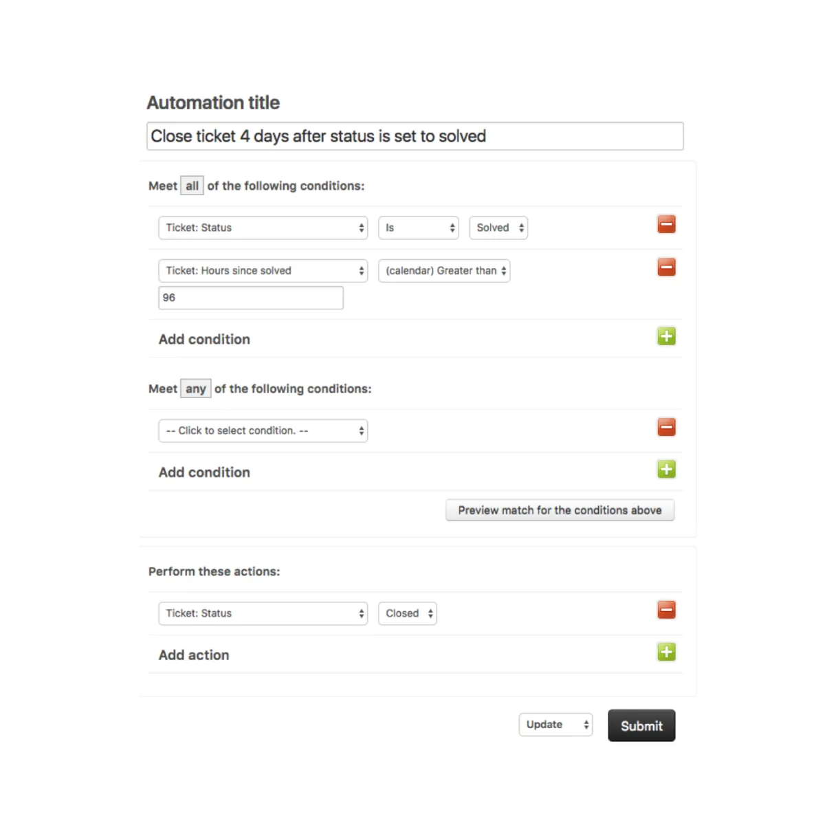 Zendesk UI